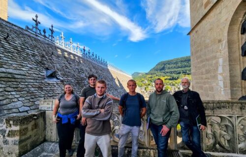 Stagiaires du CQP Couvreur Lauzier 2025-2026
