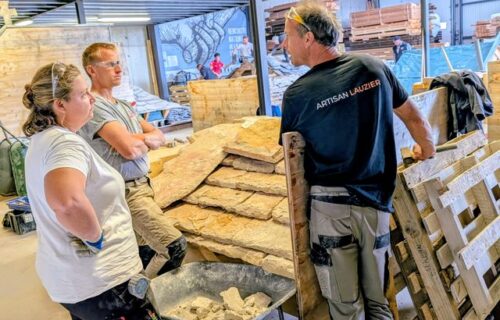 Stagiaires du CQP Couvreur Lauzier 2025-2026