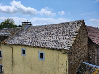 Réfection d'une grange à Prades Salars mars 2023